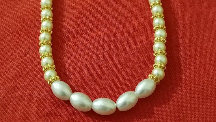 Pearl beads jewellery making