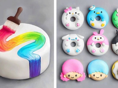 Simple Colorful Cake Decorating Ideas Impress All the Rainbow Cake Lovers | So Yummy Cake