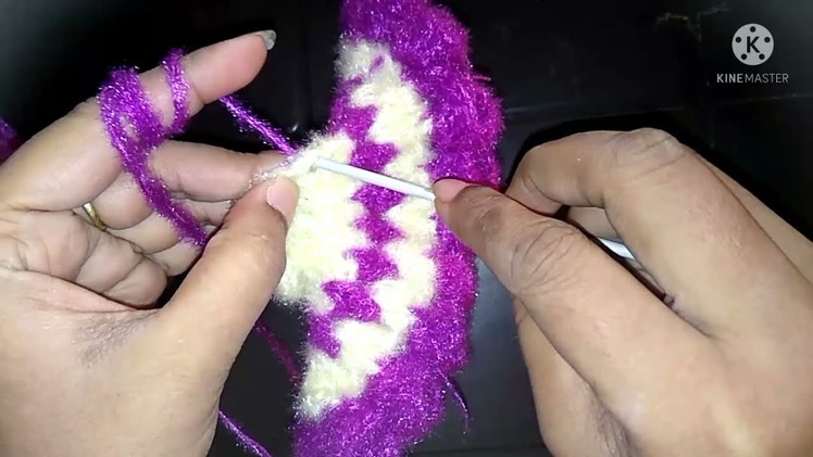 Size no.(2) winter woolen dress. poshak making for kanhaji.Laddu gopaljiThakur ji by crochet. 