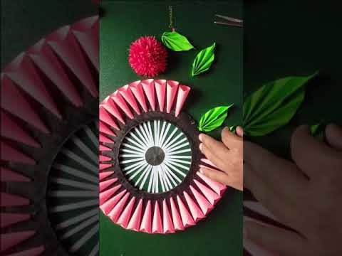 Wall hanging craft ideas | Wall hanging | Paper craft | Paper craft wall hanging | #Shorts