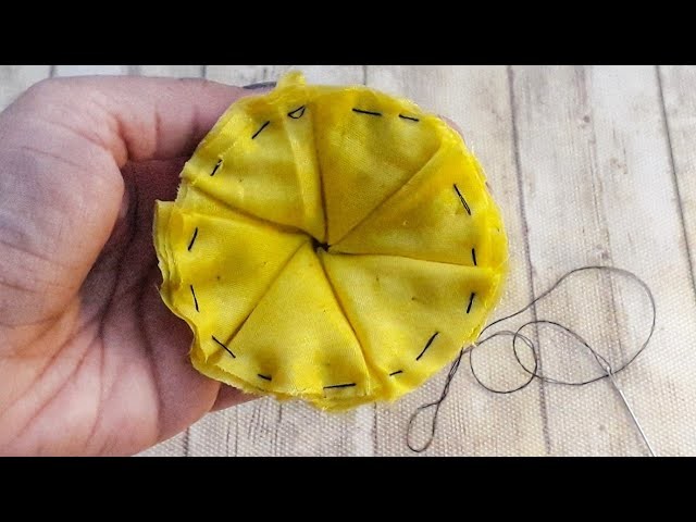 Amazing Fabric Art|Hand Embroidery Designs|Easy DIY Ribbon Flowers|Cloth Flowers| Quicky Crafts