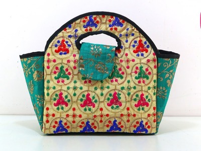 Beautiful Handbag Purse Cutting & Stitching Idea l DIY PURSE l Sonali's Creations