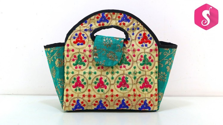 Beautiful Handbag Purse Cutting & Stitching Idea l DIY PURSE l Sonali's Creations