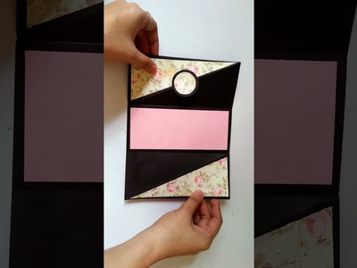 Diagonal Fold Card | Scrapbook Ideas | Do It Yourself