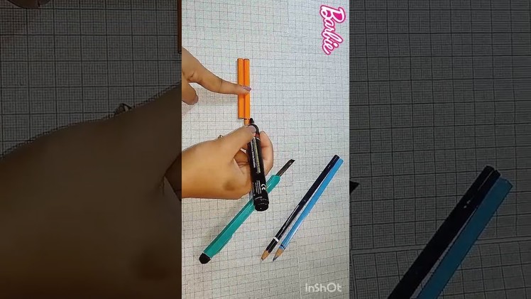 DIY Handmade Doll Making With Pencil ✏️ How to Make???? Barbie ???? Doll ???? Artistic Dolls #shorts