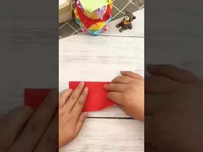 DIY_Paper Cake For Kids Handmade Craft ????