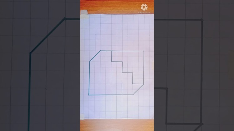 Easy drawing 3d art |How to draw 3d on graph paper |meher ujala drawing