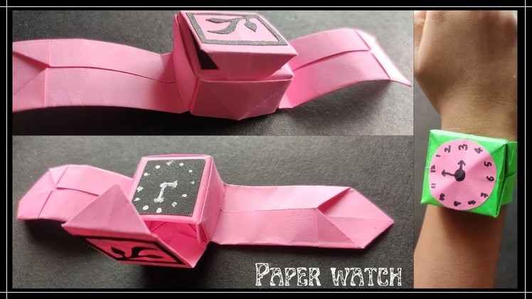 How To Make Paper Watch.Kids Watch. Make Watch.Paper Crafts. Easy Crafting. Paper Watch #DIY13