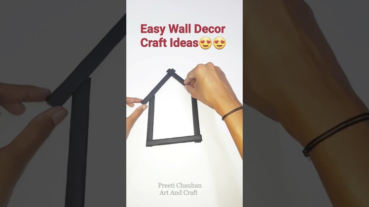 Paper Flower Wall Hanging Craft Ideas | Easy Wall Decor Craft | Amazing Home Decor Ideas #shorts