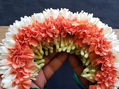 Pelli poolajada.Bridal veni.wedding Gajra.pelli poolajada.bridal hair decoration with fresh flowers