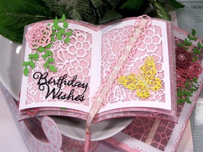 Pretty Book Card Collection - Birthday Card