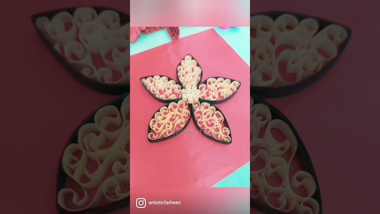 Royal paper quilling flower tutorial ????