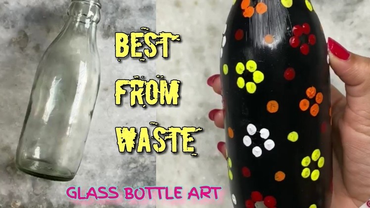 Waste Glass Bottle Decoration
