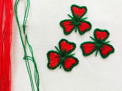 Amazing Flower Hand Embroidery Technique
