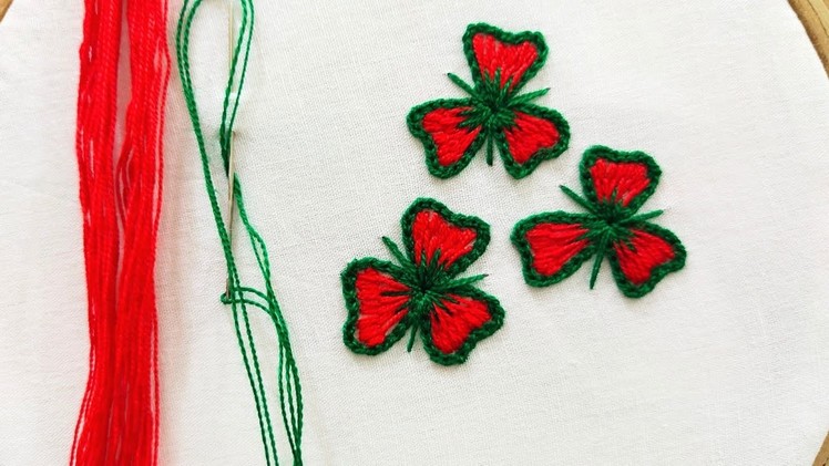 Amazing Flower Hand Embroidery Technique