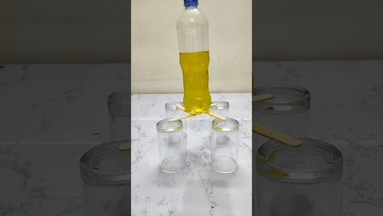 ????Bottle balance experiment !! ???? working ???? % || #shorts #ultratek #diy #viral
