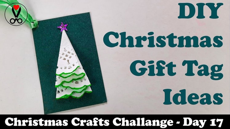 Christmas Gift Tags | How to Make Gift Tags | Christmas Paper Crafts Ideas with Gift Tags - 2021