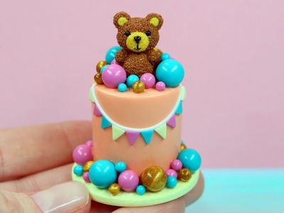 Cute cake with Teddy bear????