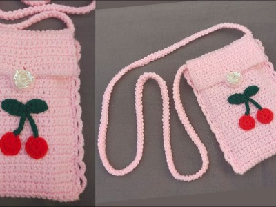 #cute Crochet bag | crossbody bag #cherrybag ????