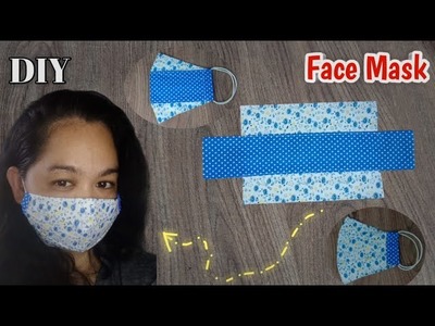 Diy Face mask | 2 tone mask