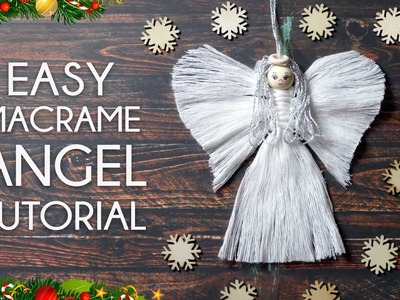 ???? DIY Macrame Angel EASY Christmas Decorations 2022