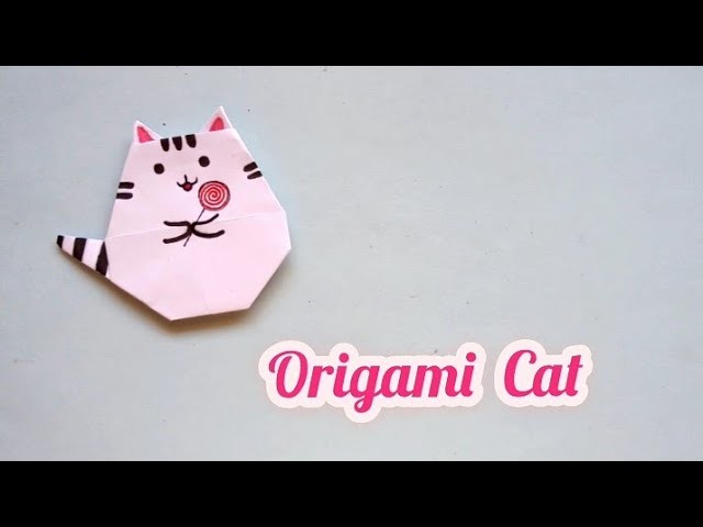 diy-paper-cat-origami-cat-how-to-make-a-paper-cat-paper-craft-diy