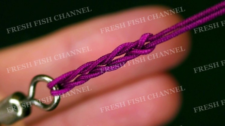 FANTASTIC fishing knot. Be sure to try!