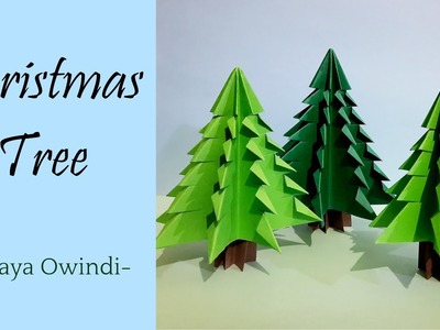How to make a 3D Christmas Tree | DIY Easy Paper Christmas tree | DIY Christmas Ornaments ???? #shorts