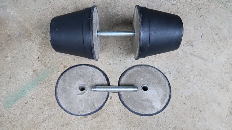 How to Make Homemade Dumbbells - Cheap Diy Weights