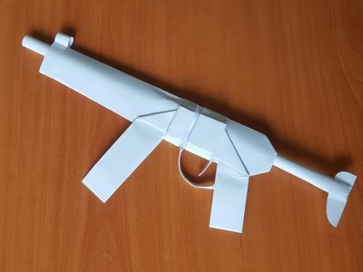 How to make PAPER GUN | Origami Gun | DIY | Mp5