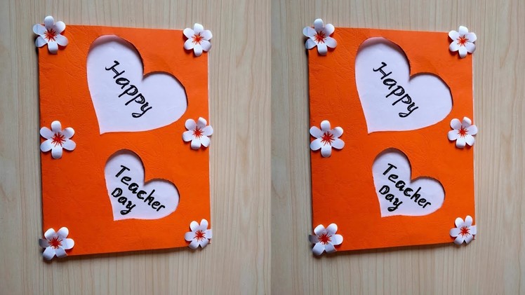 Membuat kartu ucapan untuk guru || how to make greeting card happy teacher's day || diy