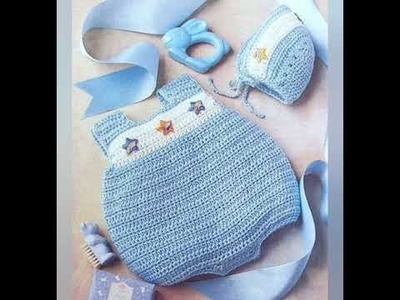 Newborn crochet rompers| baby boy and girl woolen rompers