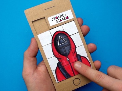 6 AMAZING SQUID GAME PAPER CRAFTS AND DOODLES FOR FANS