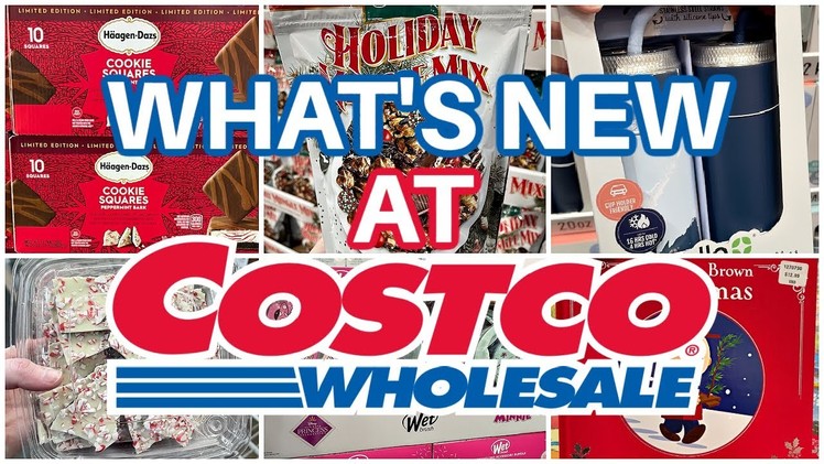 Costco Haul + Grocery Shop With Me. New Finds at Costco. Costco Deals. Christmas Gift Ideas