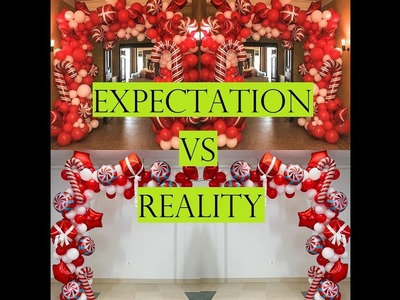 Expectation VS Reality How To Balloon Garland Tutorial DIY with Decor Lab