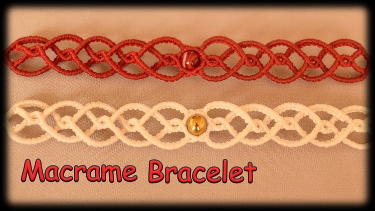 How to Make Macrame Bracelet with Beads | Easy Macrame Technique for Beginner | DIY and CRAFTS