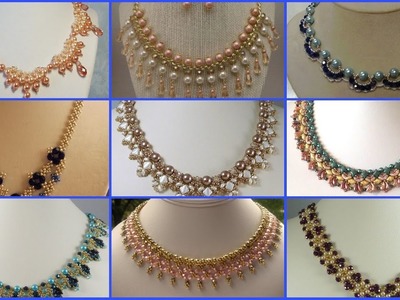 Latest and stylish beads & pearl necklace designs.new necklace designs.jewelry designs