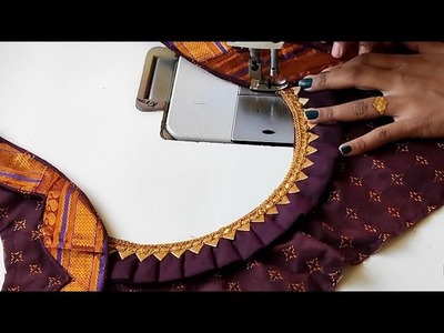 New Model Blouse Back Neck Design|Paithani Saree Blouse Design Cutting And Stitching||Blouse Designs