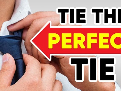 ULTIMATE Guide To Tying A Necktie  (How To Tie A Tie)