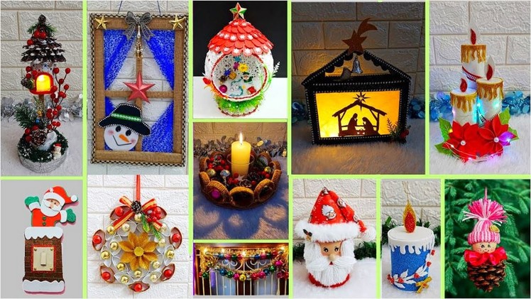 12 Low budget handmade Christmas craft idea at home | DIY Economical Christmas craft idea????190