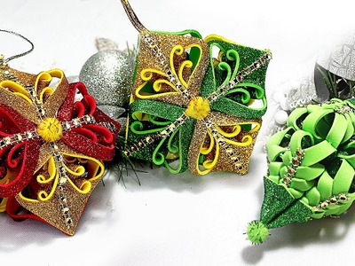 ???? 2 Diy Christmas Tree ornaments Making ???? Super Easy DIY Christmas decorations Ideas 2021