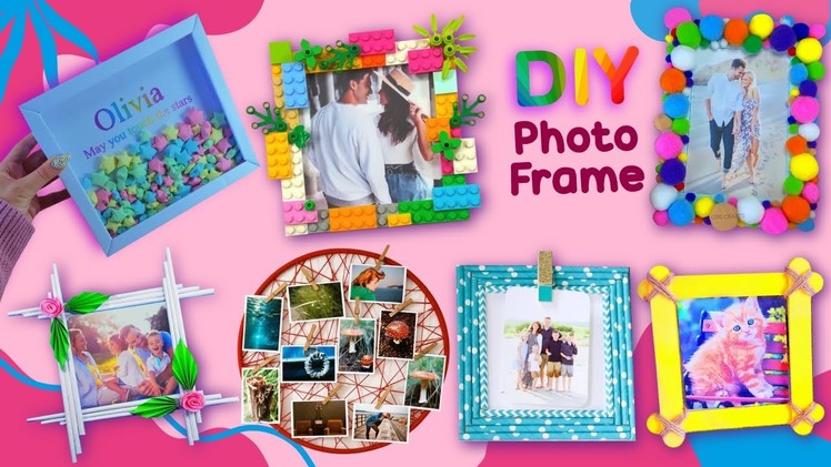 6 DIY Photo Frame Ideas - AMAZING ROOM DECOR HACKS YOU WILL LOVE -  Gift Ideas for Beloved Ones