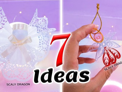 7 Ideas fáciles para elaborar angelitos ???? decorativos para eventos fiestas o souvenir