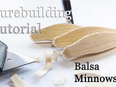 A to Z Lure Making Tutorial. Balsa Minnows part one