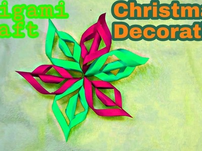 Cheap And Easy Christmas Special Decorations How To Make Simple Origami Paper Star DIY Craft Ideas