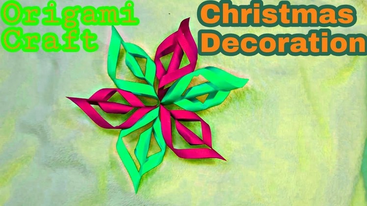 Cheap And Easy Christmas Special Decorations How To Make Simple Origami Paper Star DIY Craft Ideas