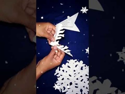 Christmas craft | Paper snowflakes | #christmas