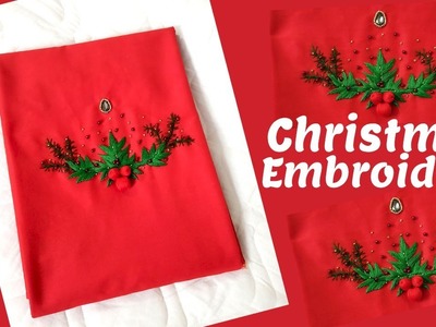 Christmas Hand Embroidery|| Stump work|| Christmas Design Ideas || Jaicy's Creative Designs