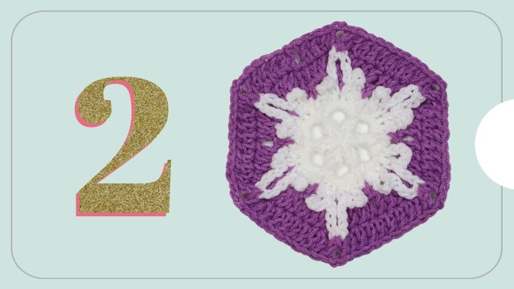 DAY 2 | Crochet Advent CALendar 2021 | Advent Crochet Along