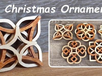 DIY - Christmas Ornaments (scroll saw project)